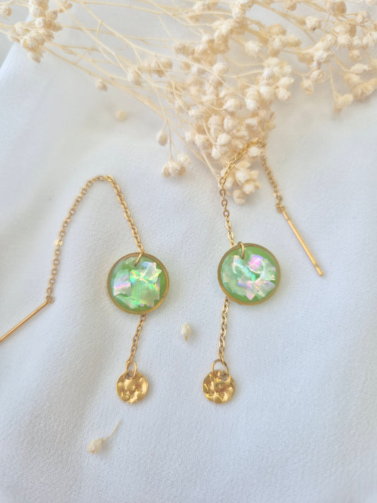 Boucles pendantes Lyséa