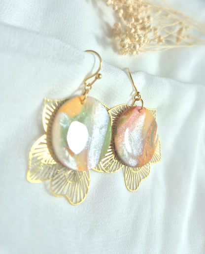Boucles d’oreilles Éléna — coloris au choix