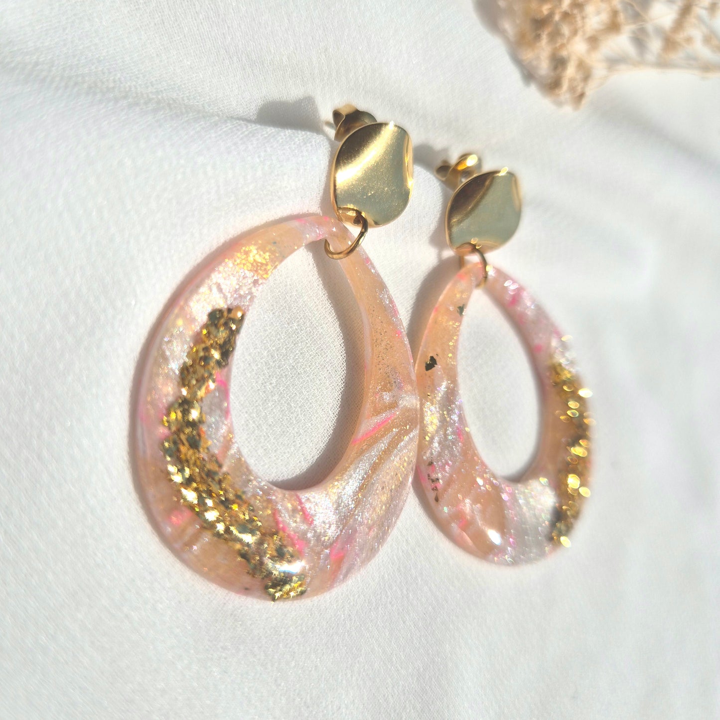 Boucles d'oreilles pendantes Elsa
