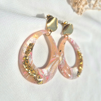 Boucles d'oreilles pendantes Elsa