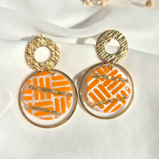Boucles d'oreilles pendantes Maïa