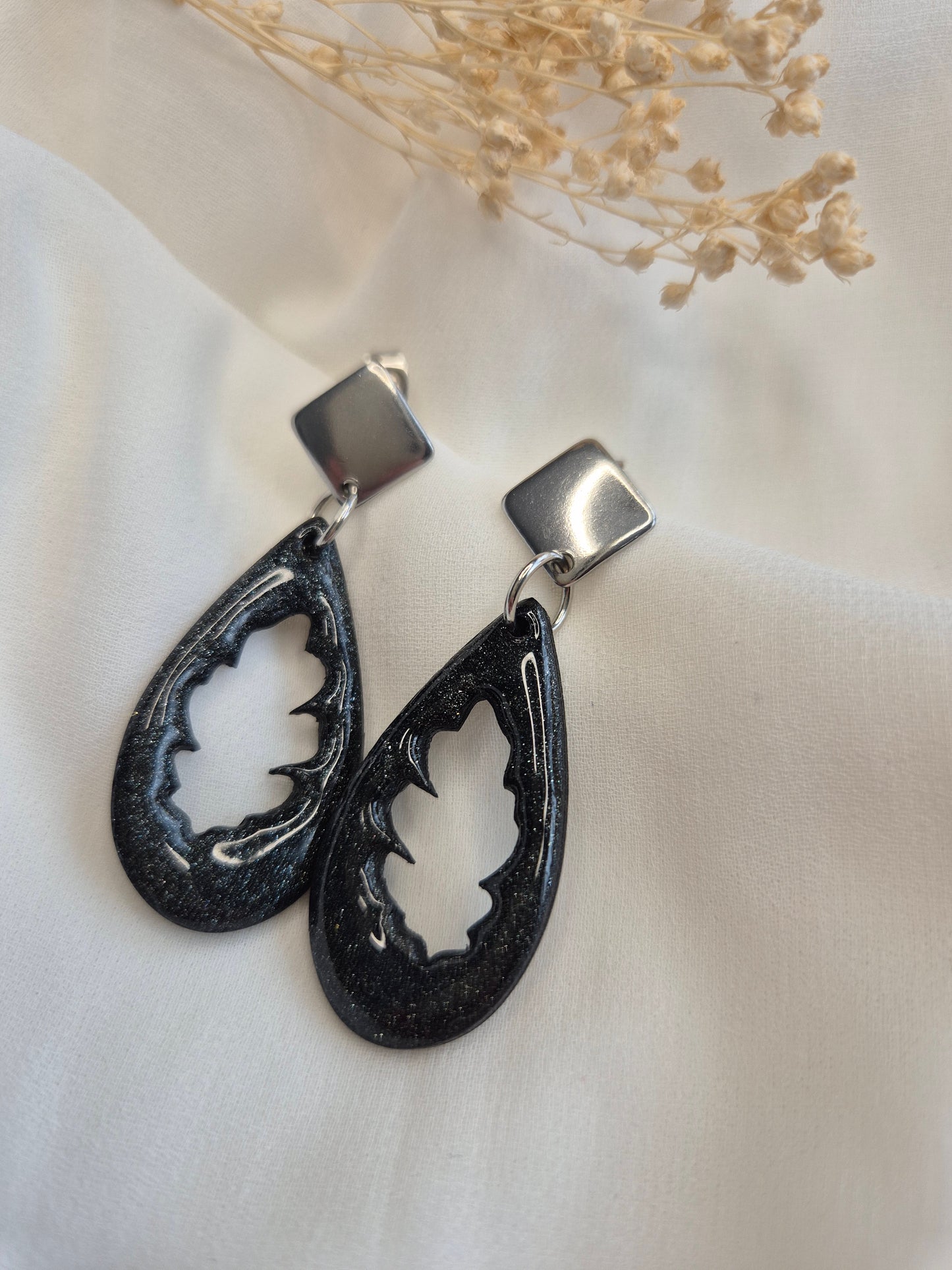 Boucles d’oreilles pendantes Élora