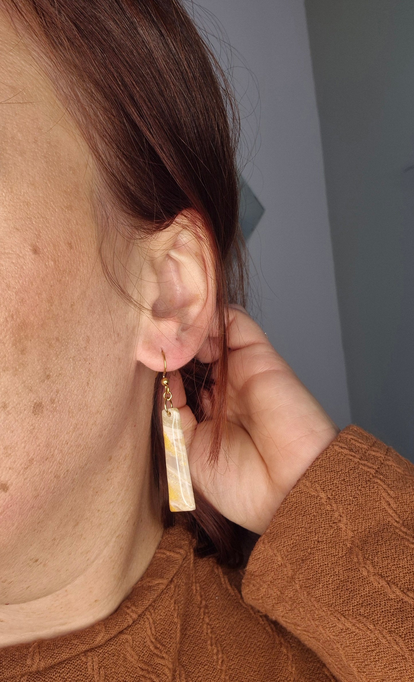 Boucles d’oreilles Véra – Plusieurs coloris disponibles