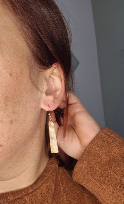 Boucles d’oreilles Véra – Plusieurs coloris disponibles