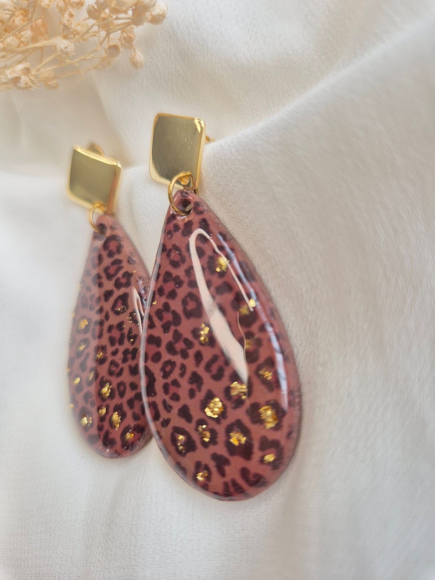 Boucles d’oreilles pendantes Samira