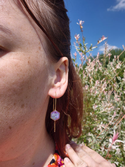Boucles pendantes Lyséa