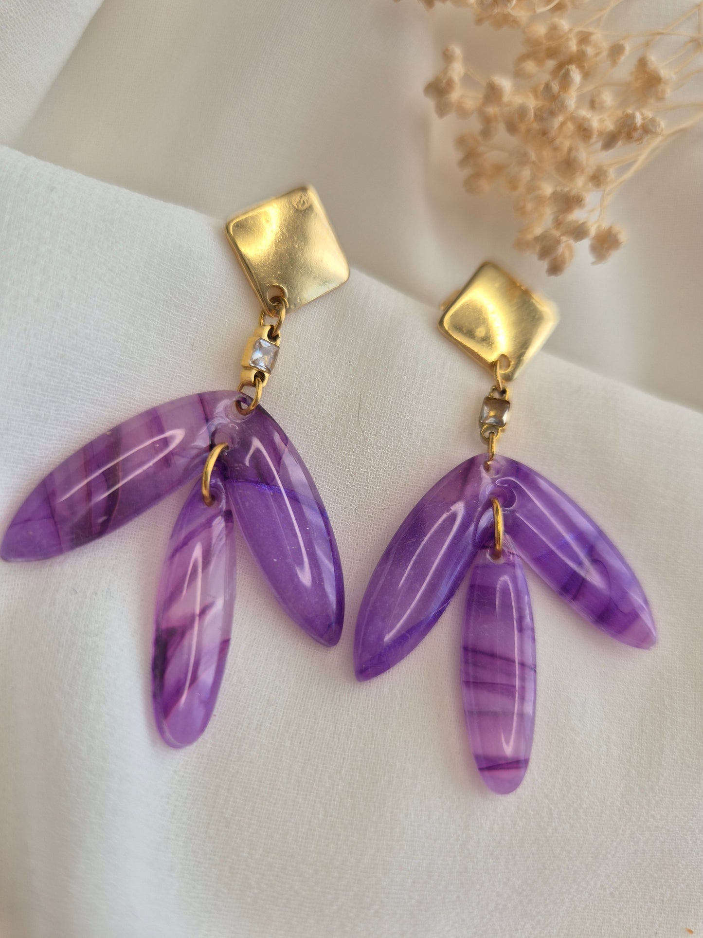 Boucles d’oreilles Floriane