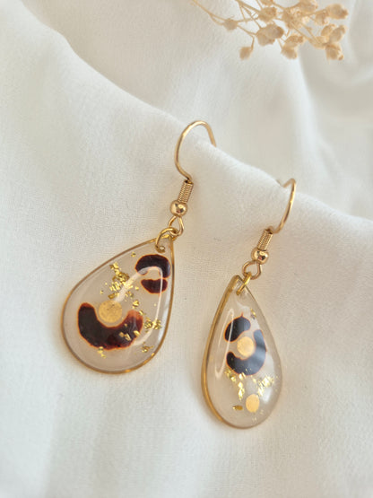 Boucles d’oreilles pendantes Yasmina