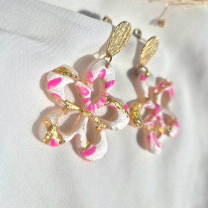 Boucles d'oreilles pendantes Sakura