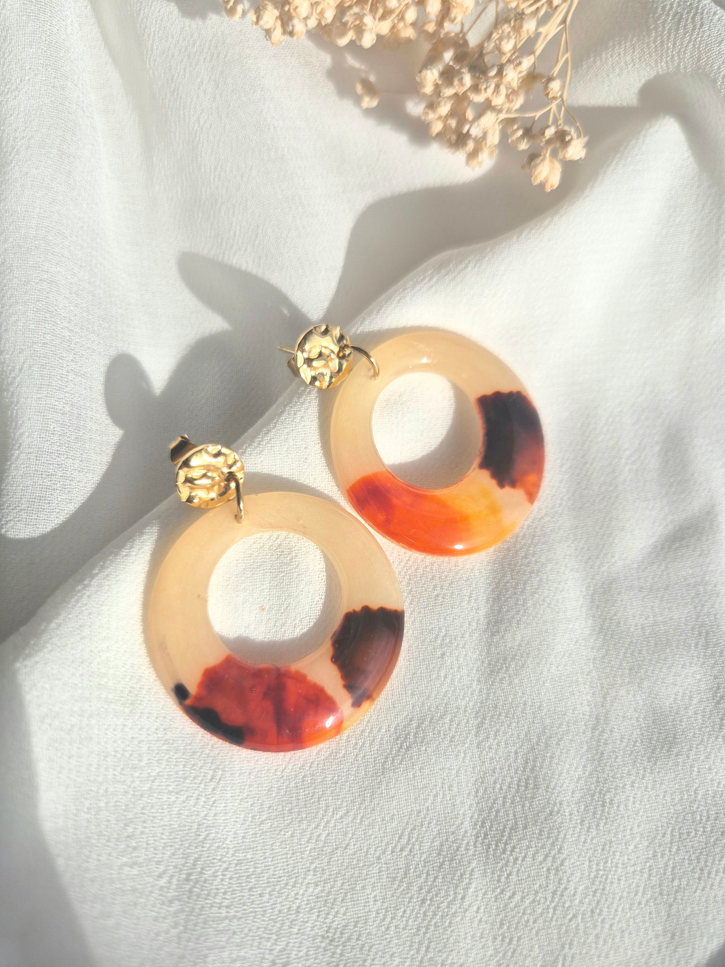 Boucles d’oreilles Constance (plusieurs coloris disponibles)