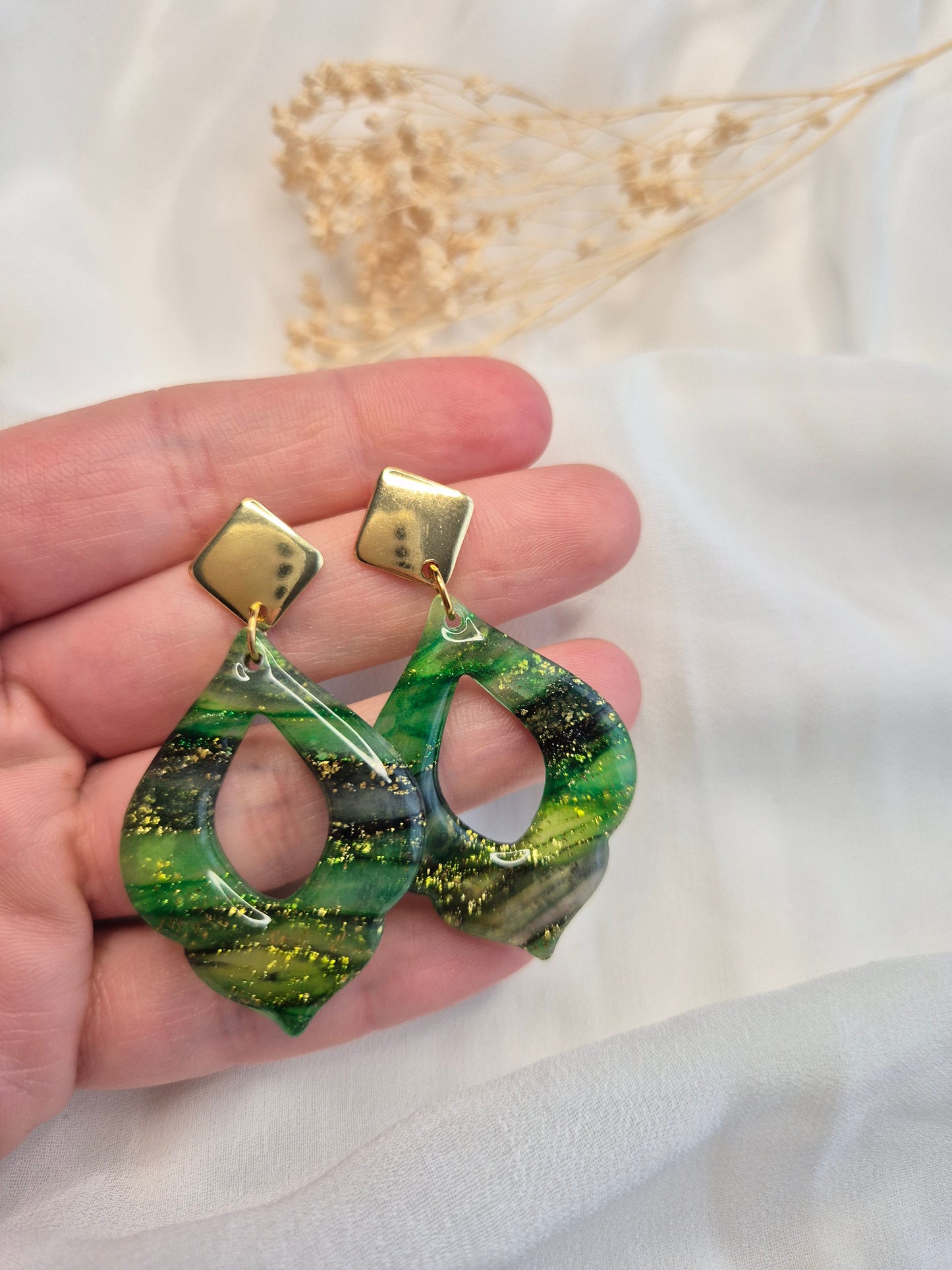 Boucles d’oreilles – Isadora  (Plusieurs coloris disponibles)