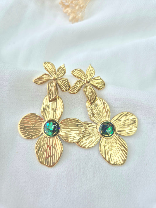 Boucles d’oreilles Dahlia