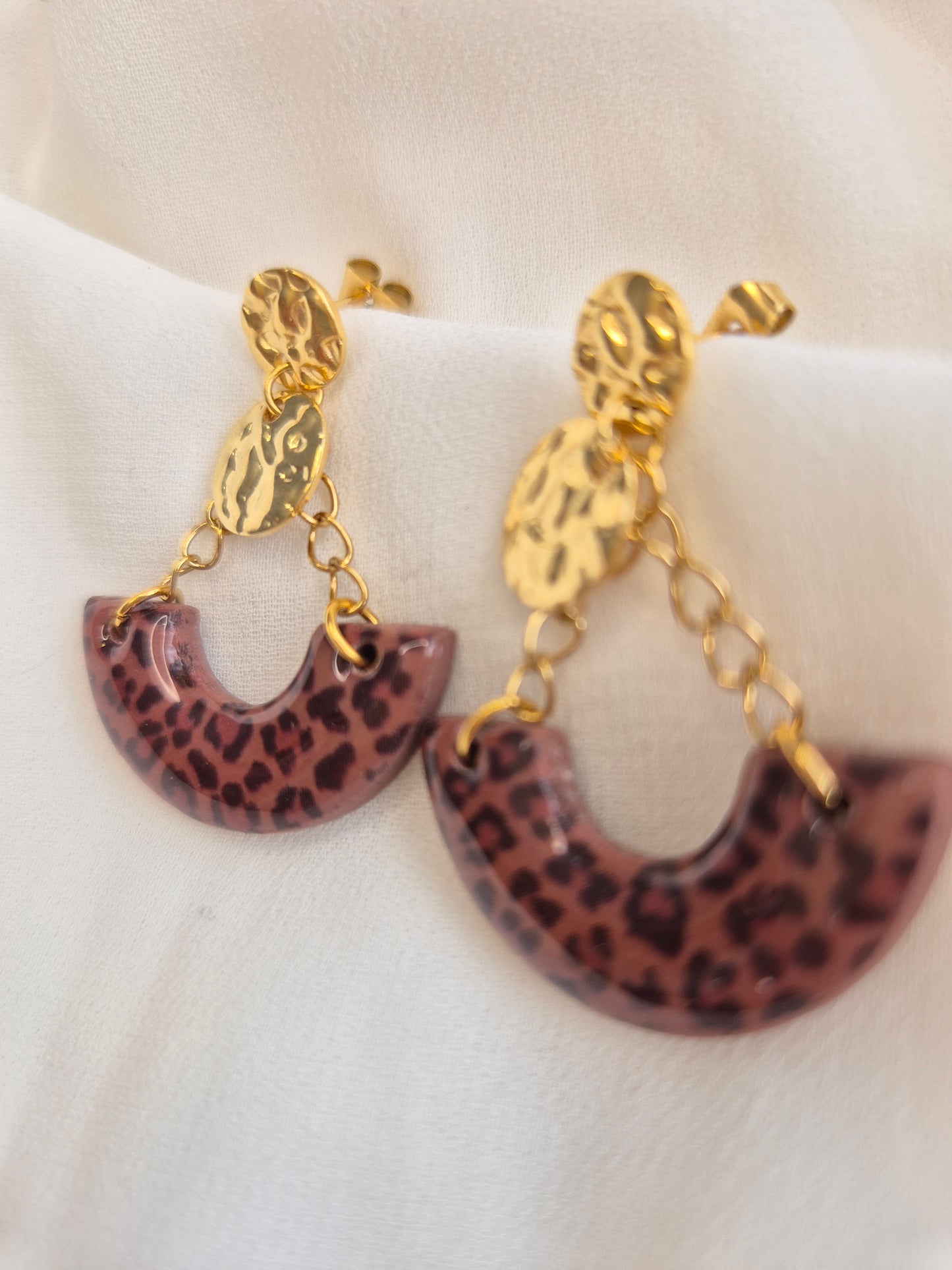 Boucles d’oreilles pendantes Malika