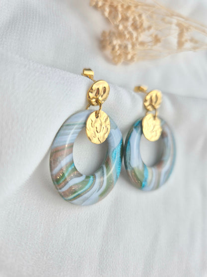 Boucles d’oreilles Caroline (coloris au choix)