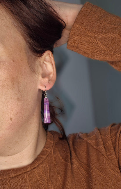 Boucles d’oreilles Véra – Version argentée