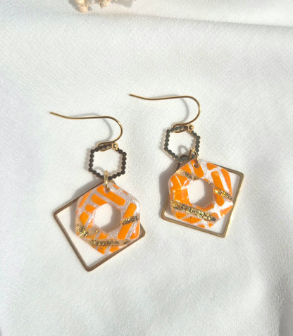 Boucles d'oreilles pendantes Kyo