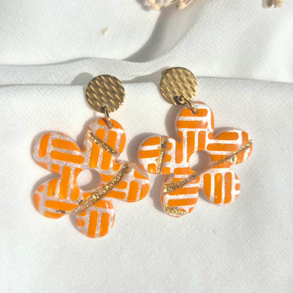 Boucles d'oreilles pendantes Cléo