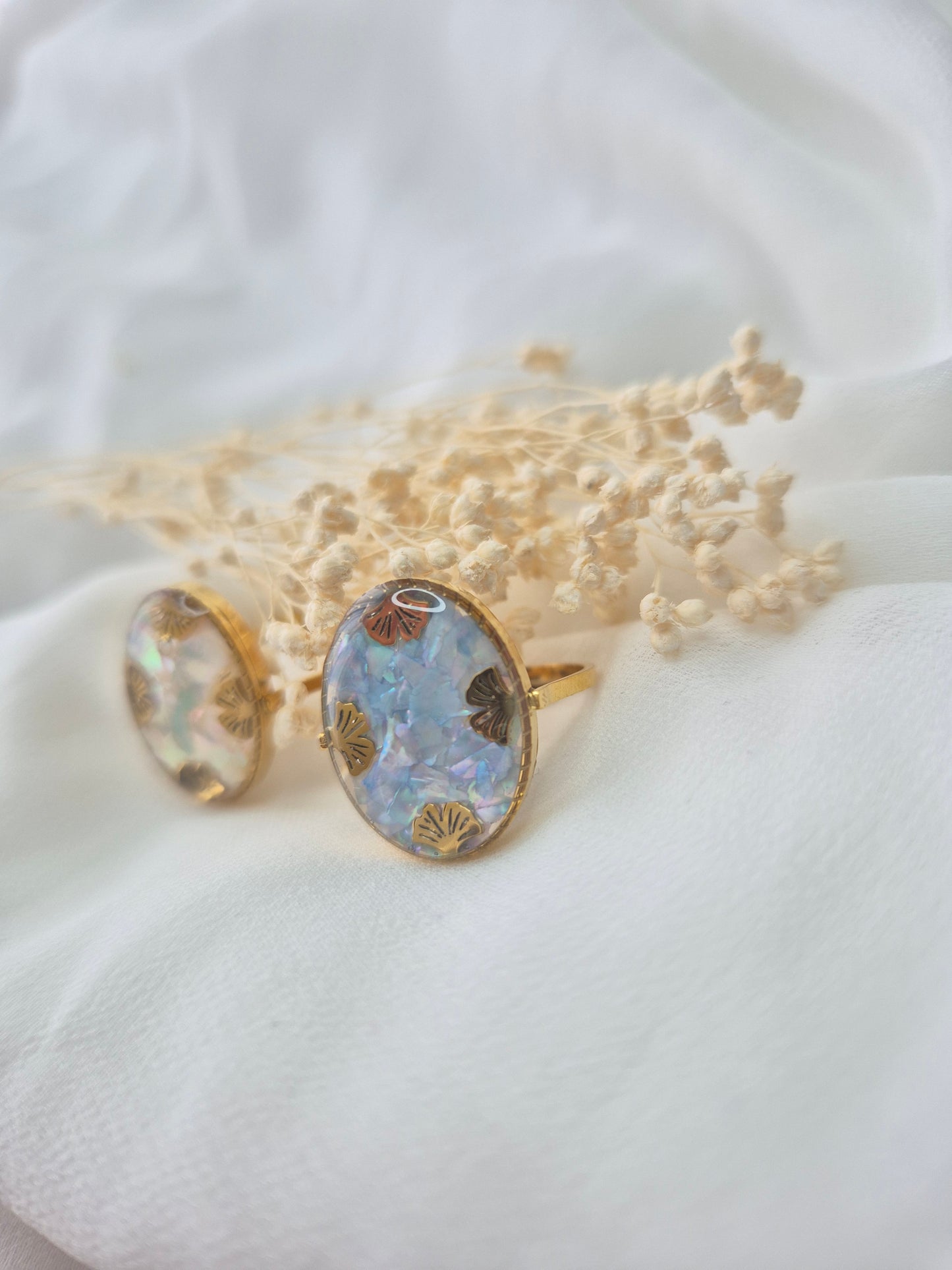Bague Rosalie Doré -Plusieurs coloris au choix