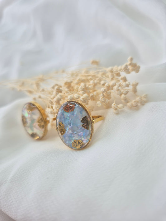 Bague Rosalie Doré -Plusieurs coloris au choix
