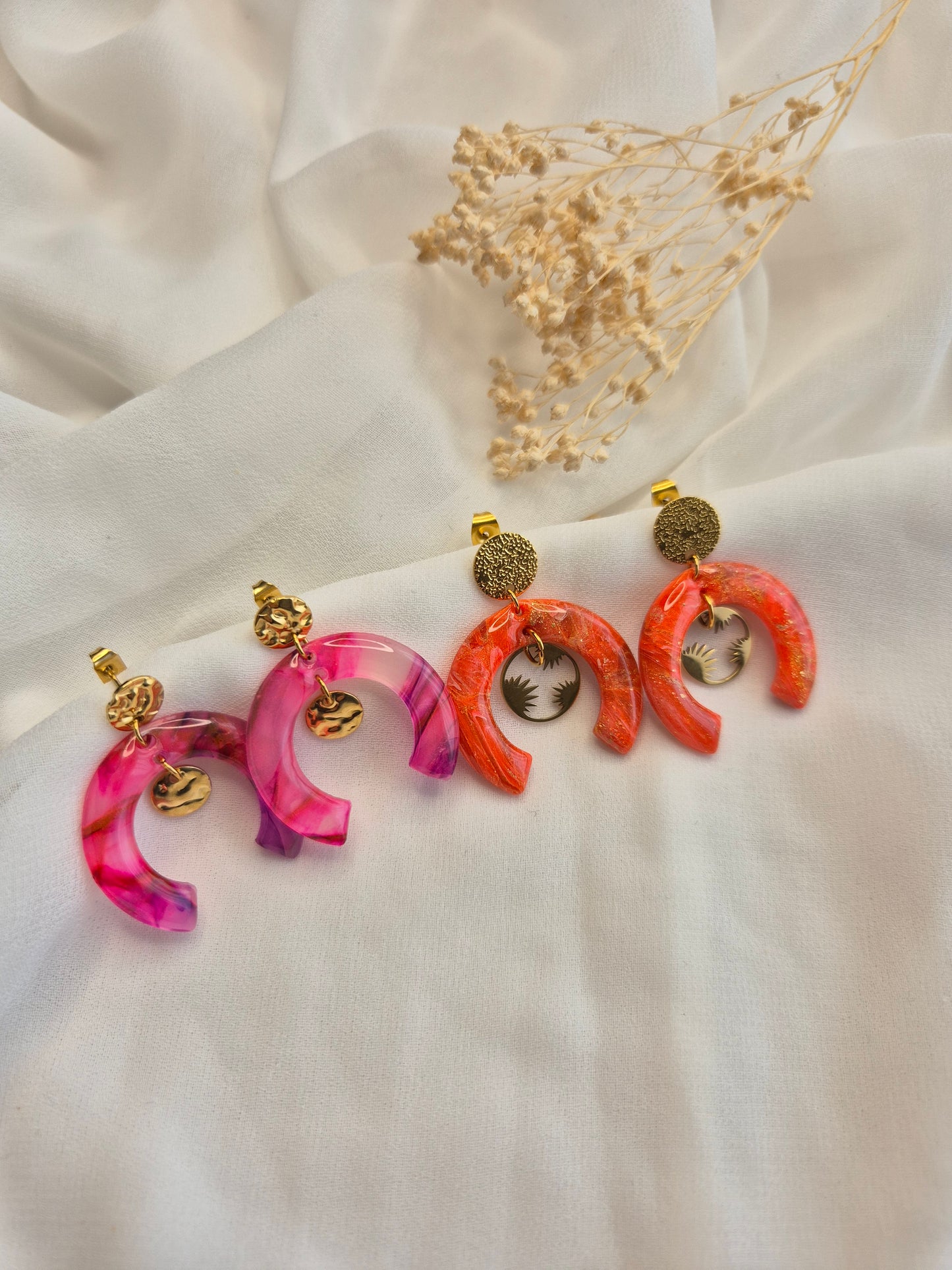 Boucles d’oreilles – Apolline (2 coloris disponibles)