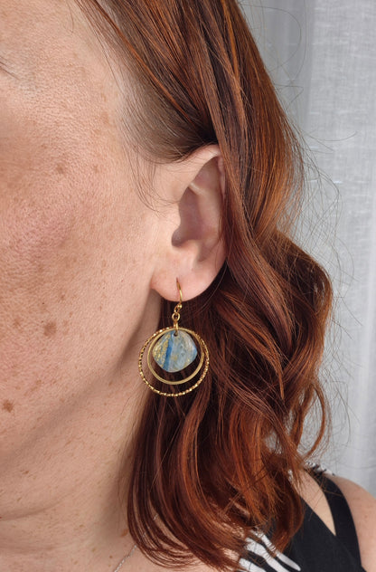 Boucles d'oreilles Lucille
