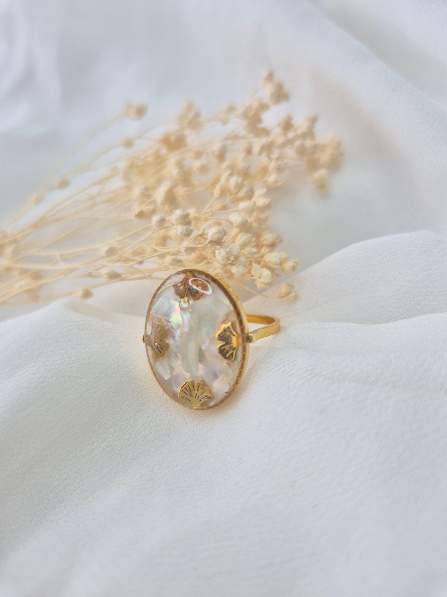 Bague Rosalie Doré -Plusieurs coloris au choix