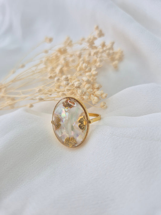 Bague Rosalia Doré -Plusieurs coloris au choix