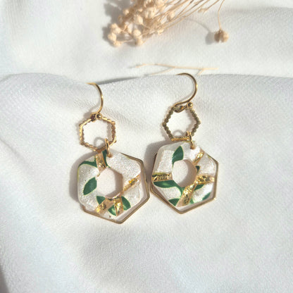 Boucles d'oreilles pendantes Mio