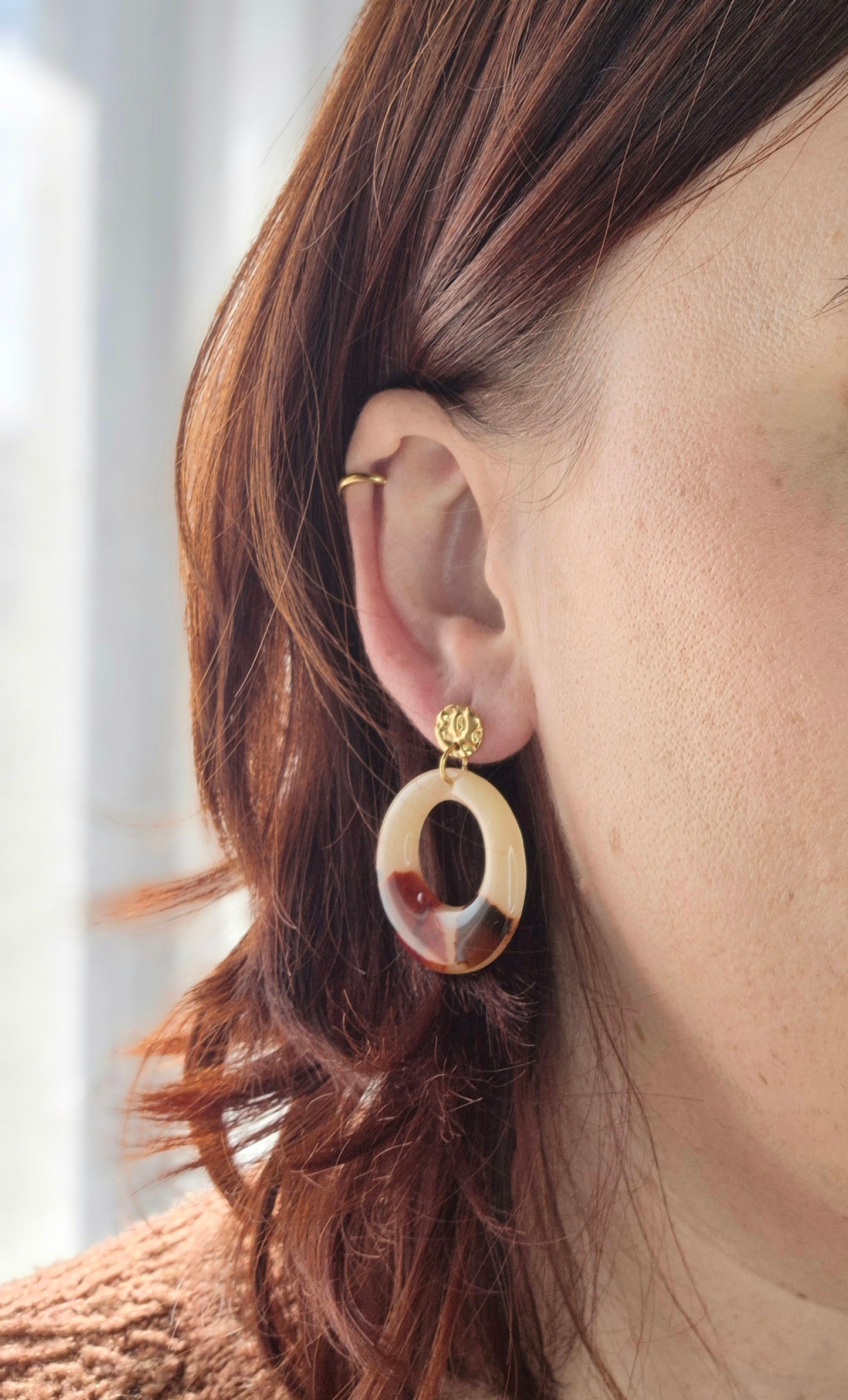 Boucles d’oreilles Constance (plusieurs coloris disponibles)