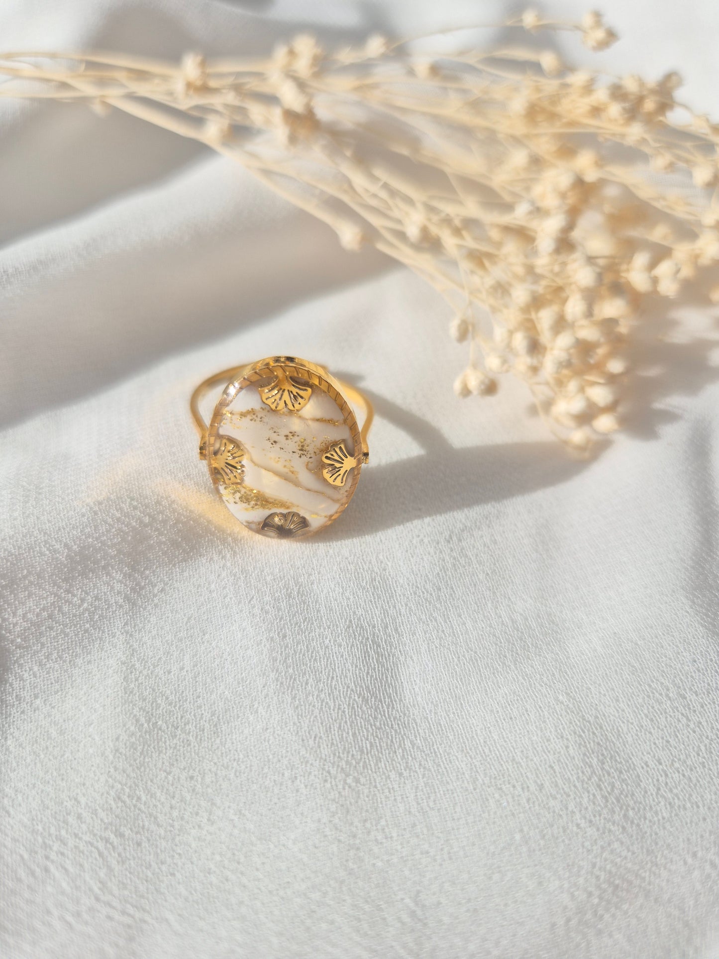 Bague Rosalie Doré -Plusieurs coloris au choix