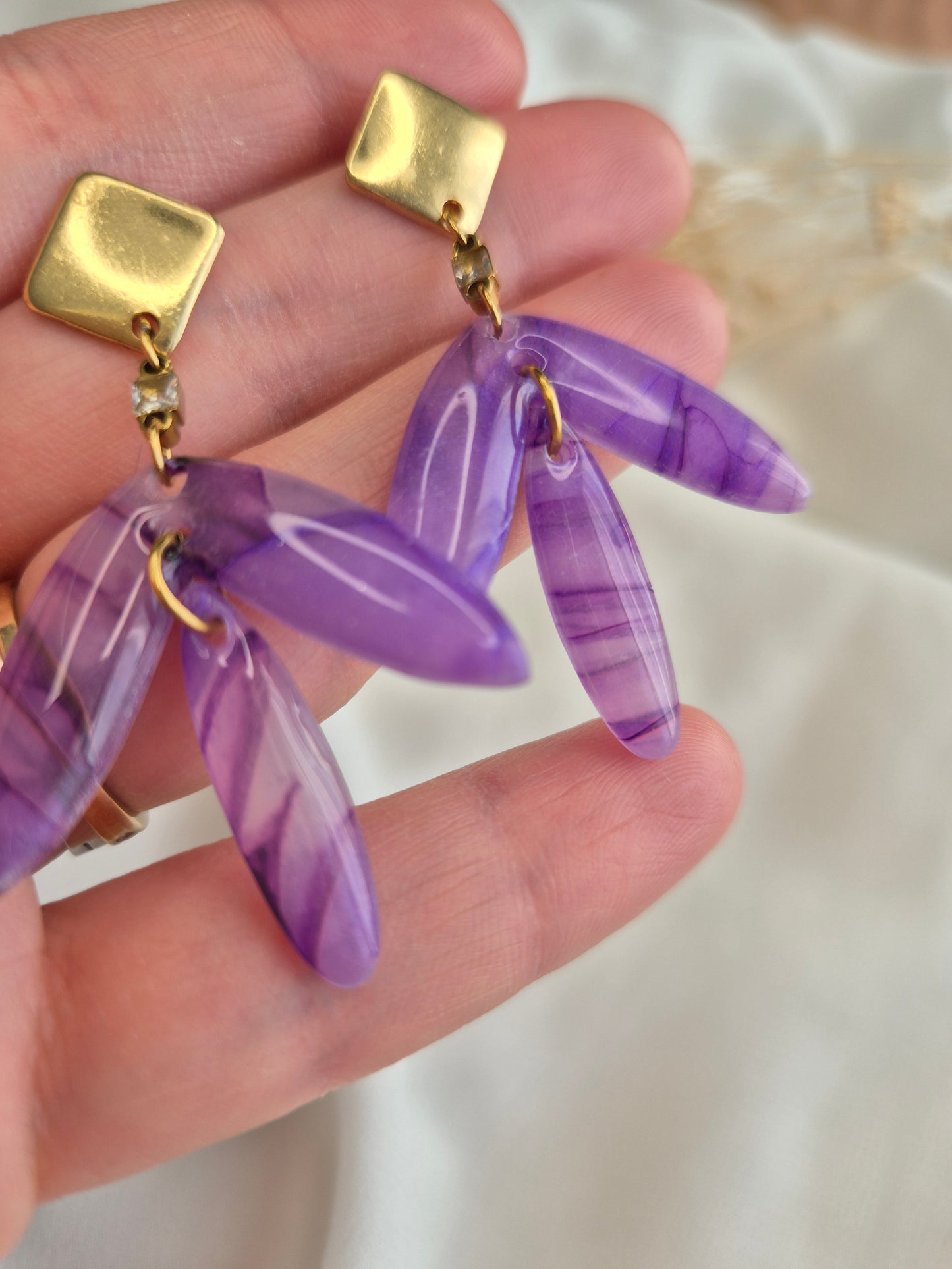 Boucles d’oreilles Floriane