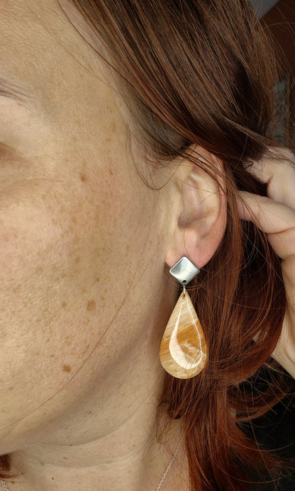 Boucles d’oreilles pendantes Isolde