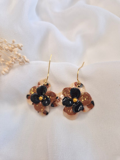 Boucles d’oreilles Ancolie