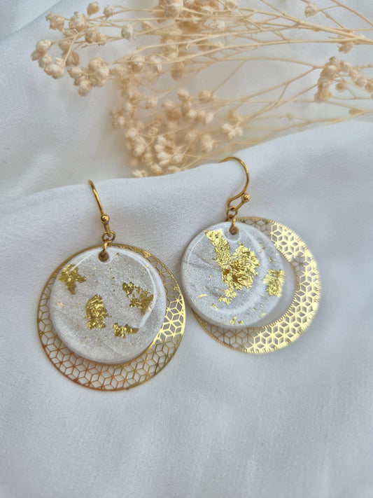 Boucles d’oreilles Célestine