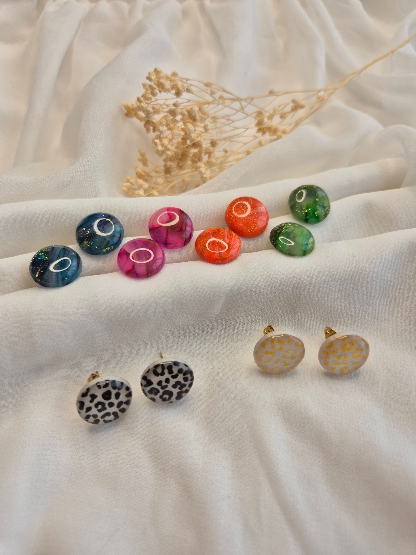 Boucles d’oreilles puces – Noa