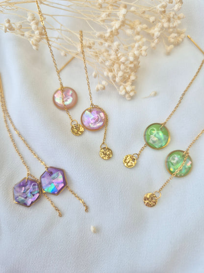 Boucles pendantes Lyséa