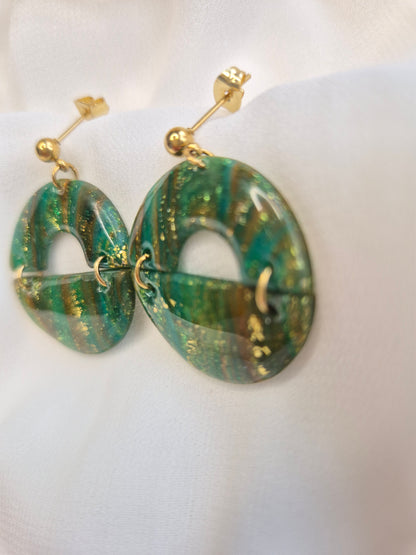 Boucles d’oreilles pendantes Althéa