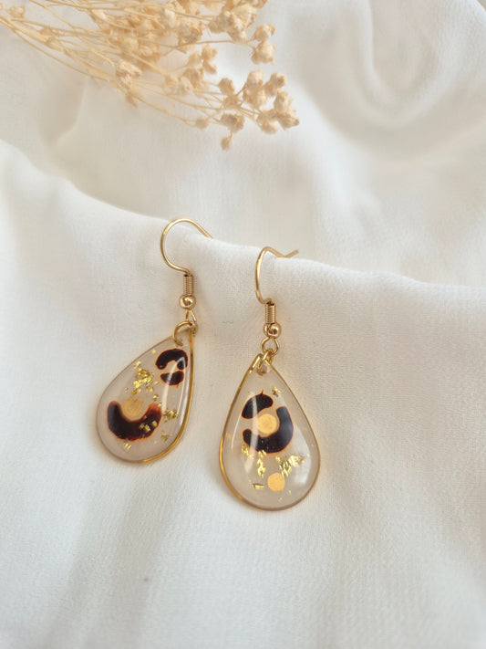 Boucles d’oreilles pendantes Yasmina