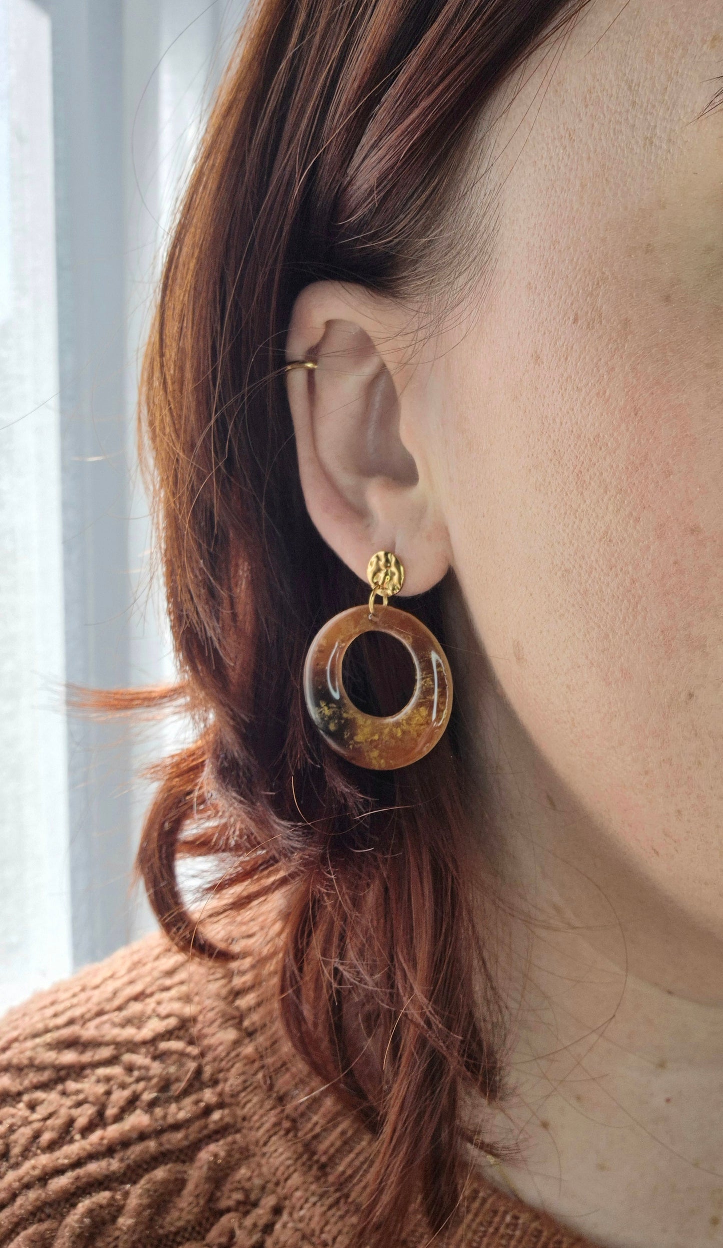 Boucles d’oreilles Constance (plusieurs coloris disponibles)