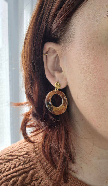 Boucles d’oreilles Constance (plusieurs coloris disponibles)