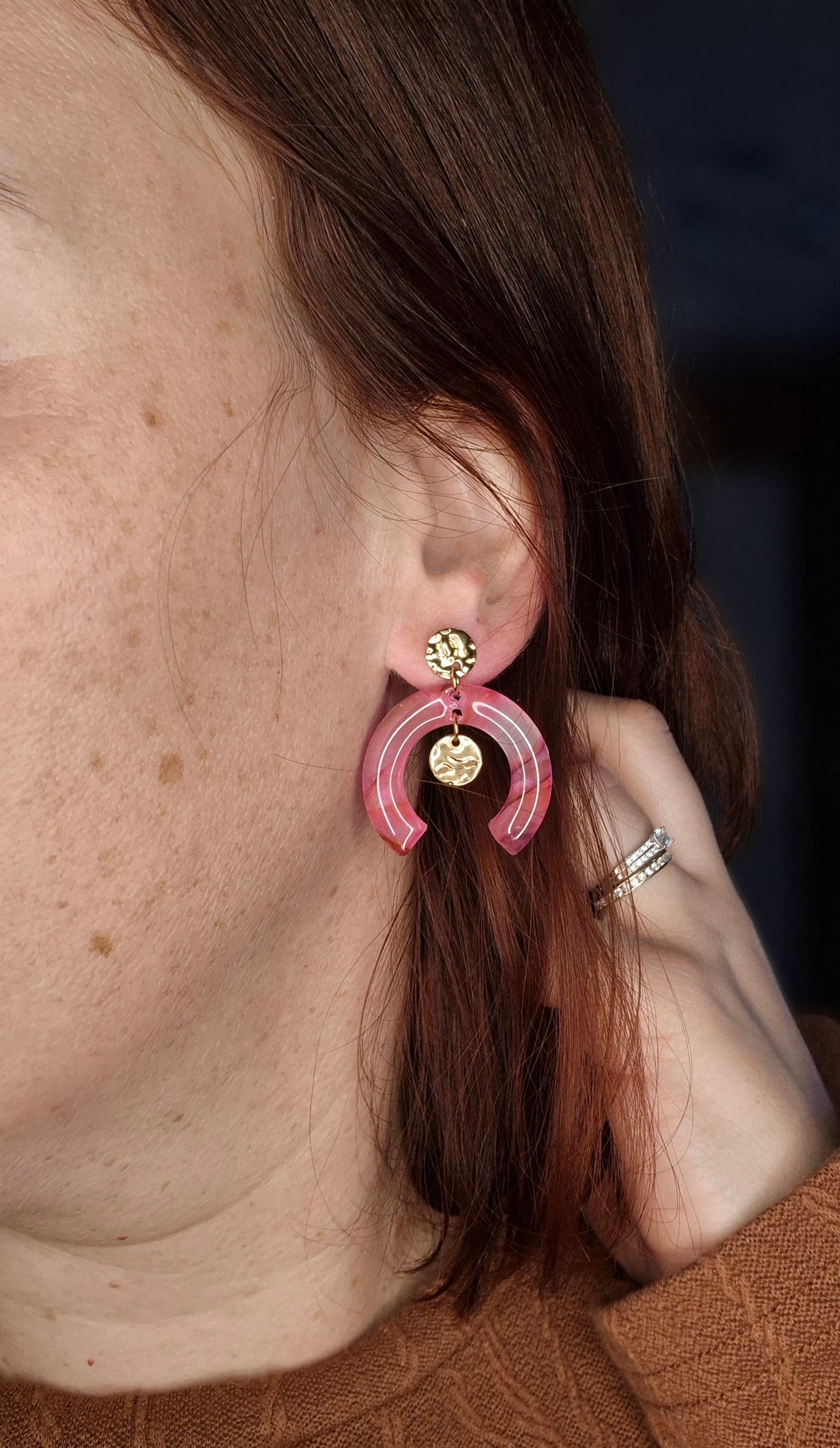 Boucles d’oreilles – Apolline (2 coloris disponibles)