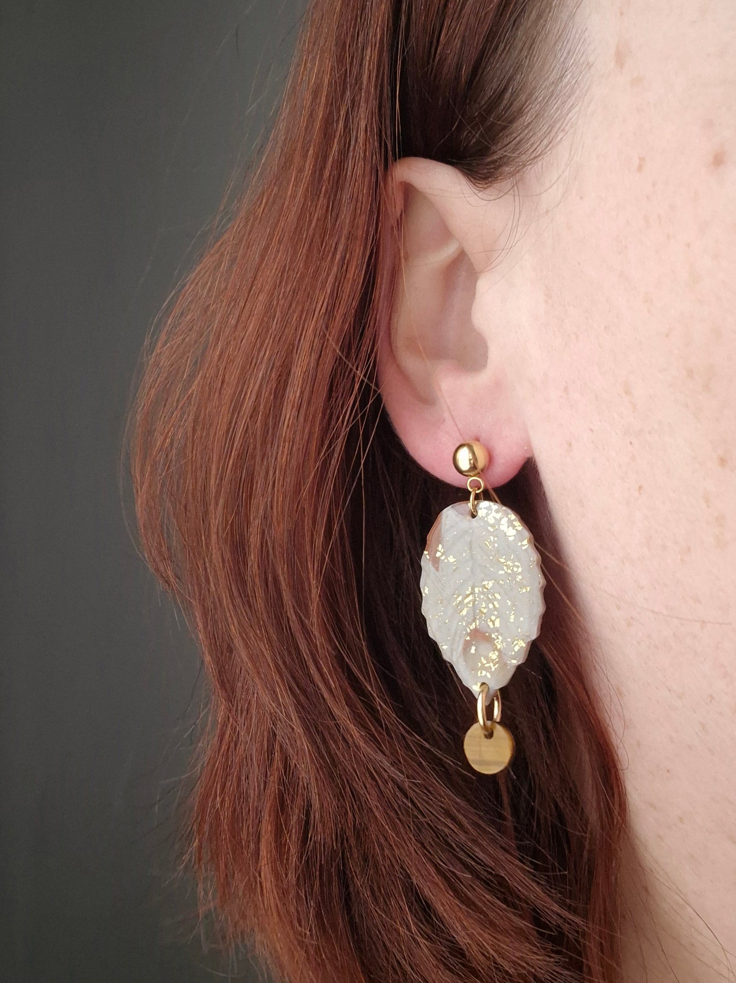 Boucles d'oreilles Feuilles - Élégance naturelle et authentique