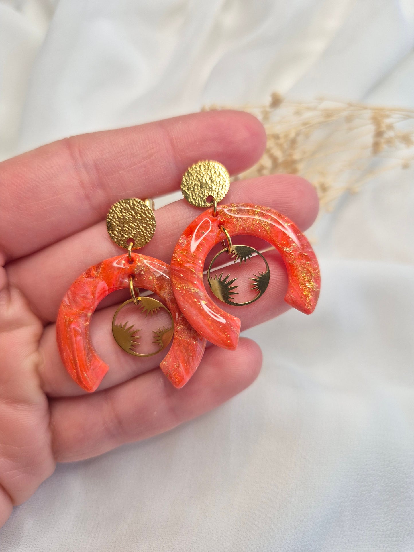 Boucles d’oreilles – Apolline (2 coloris disponibles)