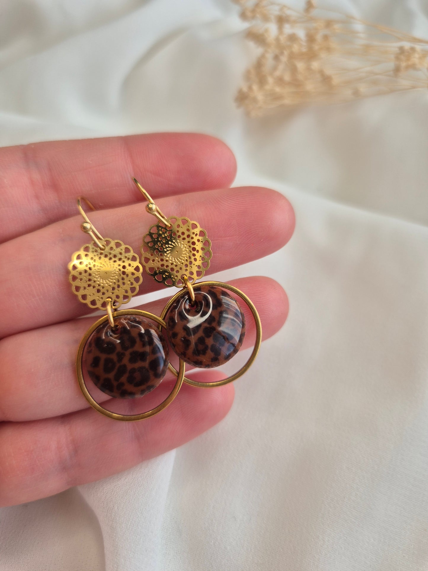 Boucles d’oreilles Mila — plusieurs coloris disponibles