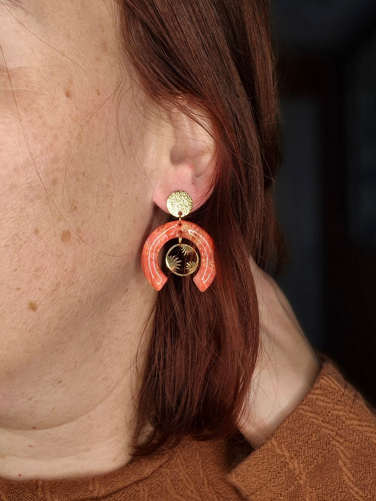 Boucles d’oreilles – Apolline (2 coloris disponibles)