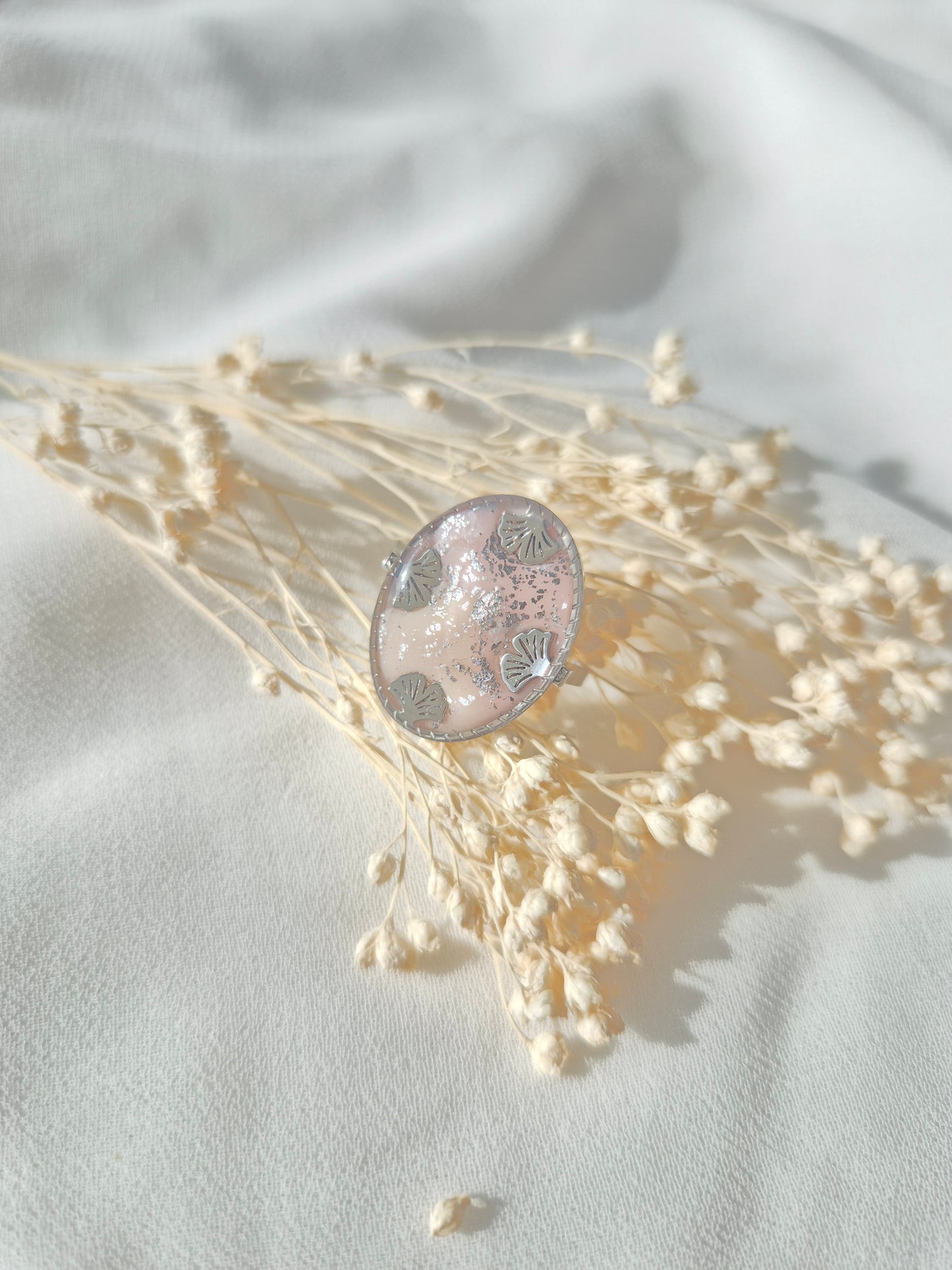 Bague Rosalie Argenté - Plusieurs coloris au choix