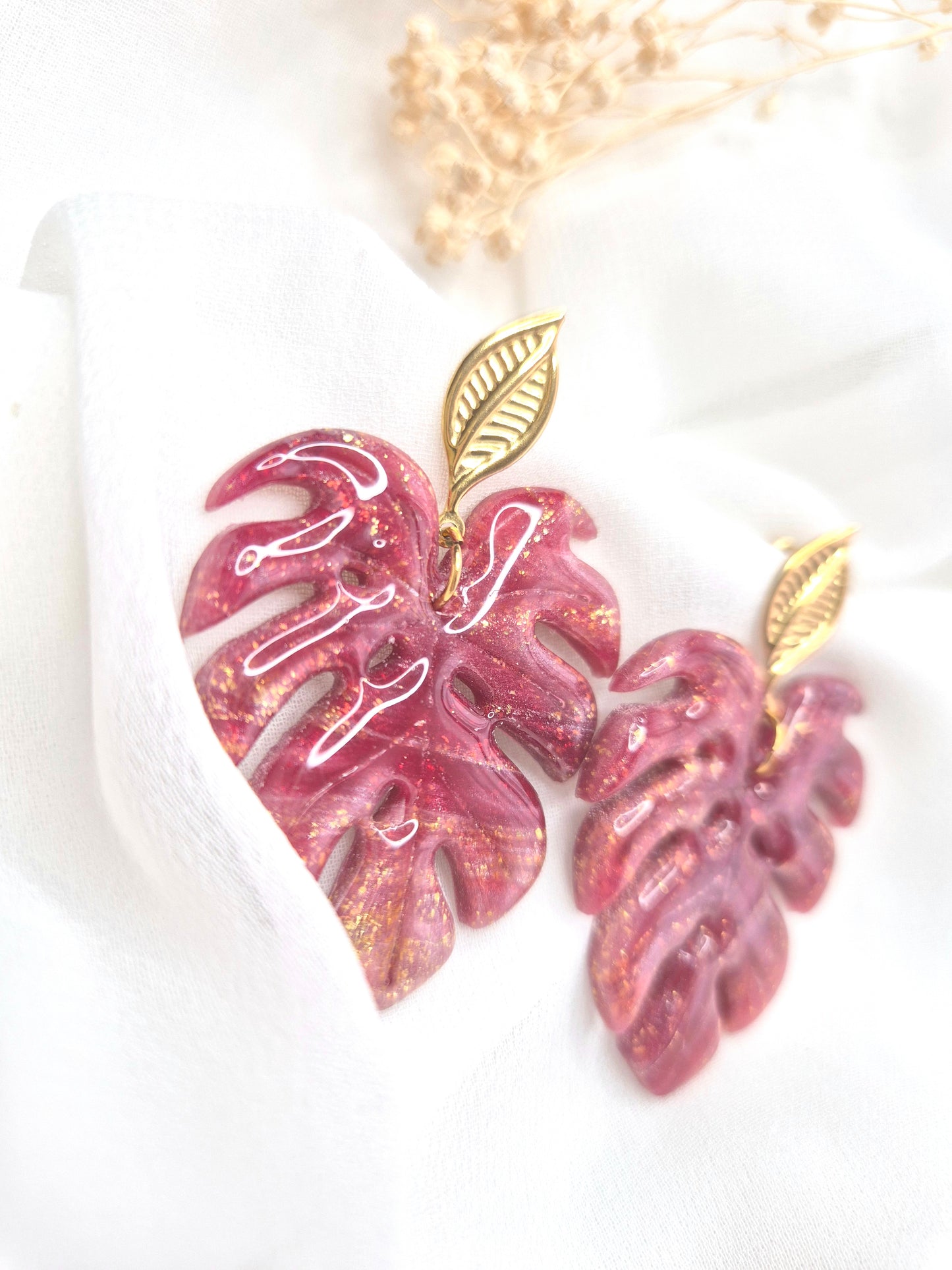 Boucles d’oreilles Alba (plusieurs teintes disponibles)