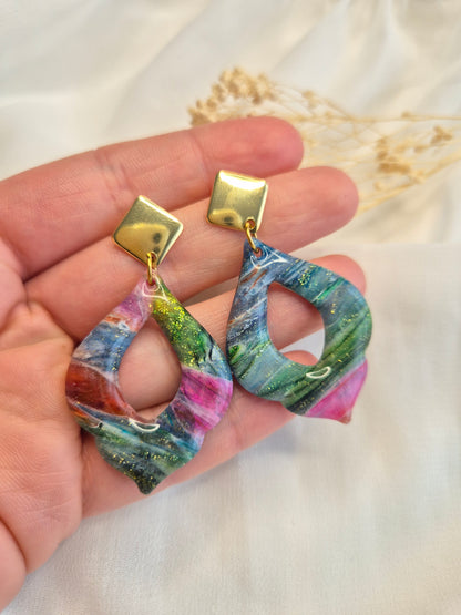 Boucles d’oreilles – Isadora  (Plusieurs coloris disponibles)