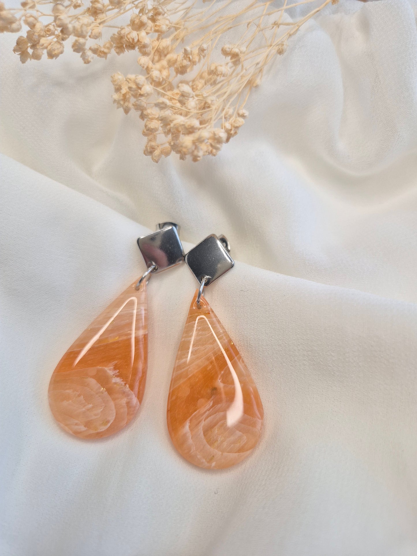 Boucles d’oreilles pendantes Isolde