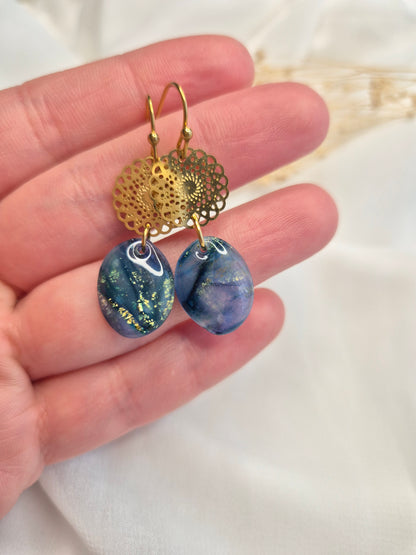 Boucles d’oreilles – Léana  (2 coloris disponibles)